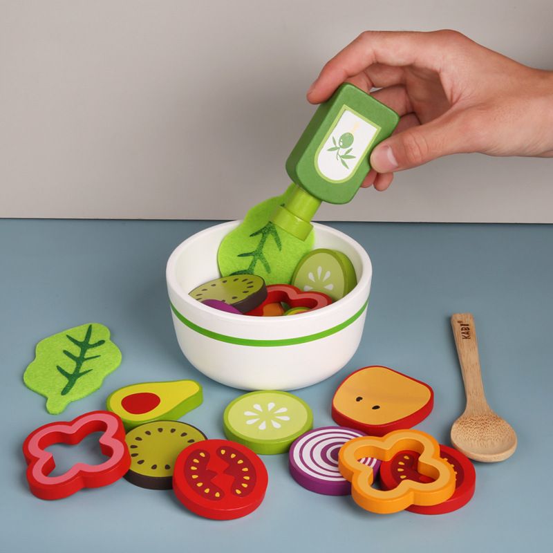 Children's educational simulation cooking kitchen role-playing toy set, 3-7-year-old girls fruit Slicing Fun Cross-border Item Picture