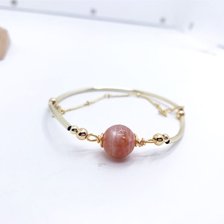 个性时尚狮子座星座宝石手饰手链个性温和优雅