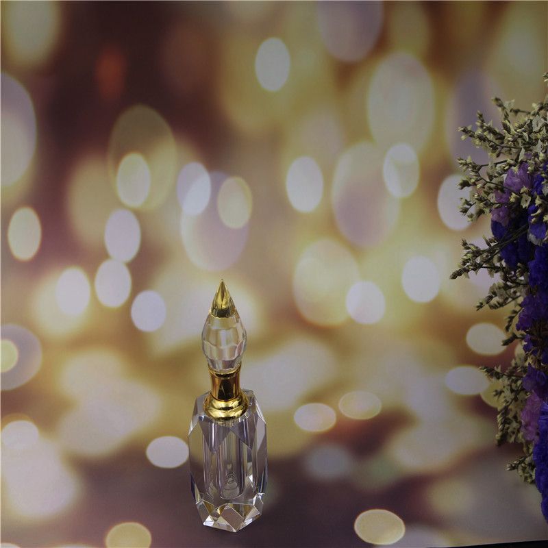 European 3ml crystal bottle creative body tattoo perfume bottle crystal agarwood essential oil 甁 dressing table decoration