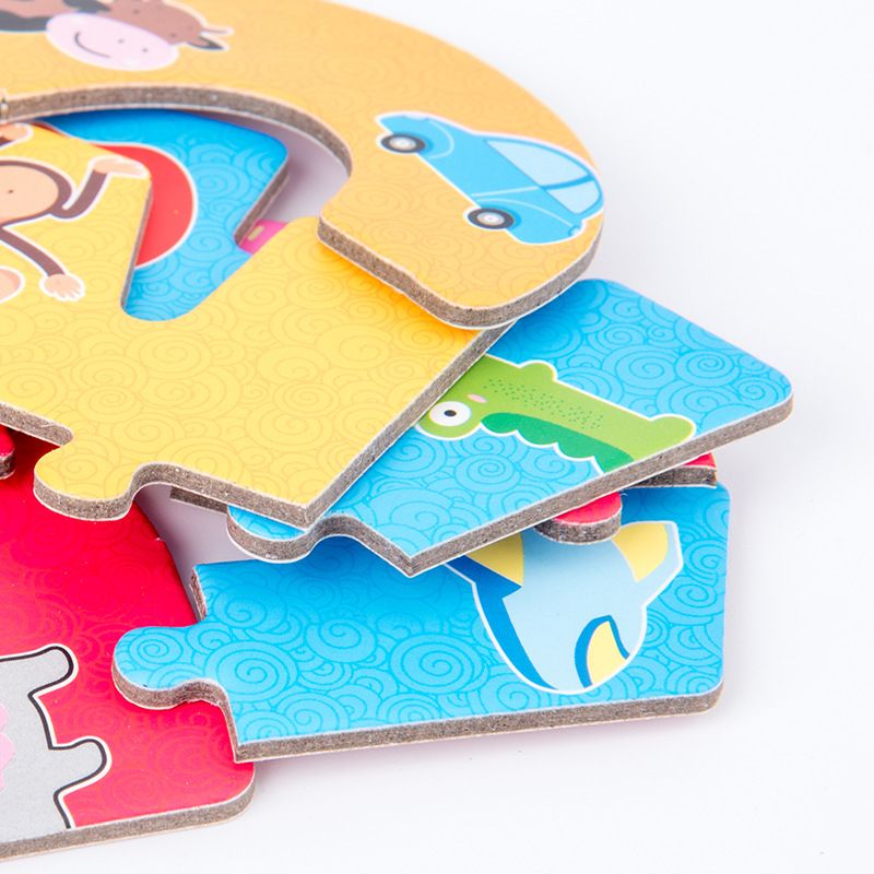 Wholesale and customization of large digital jigsaw puzzles, children's educational letter boards, paper early education and enlightenment creative toys Application Scenario