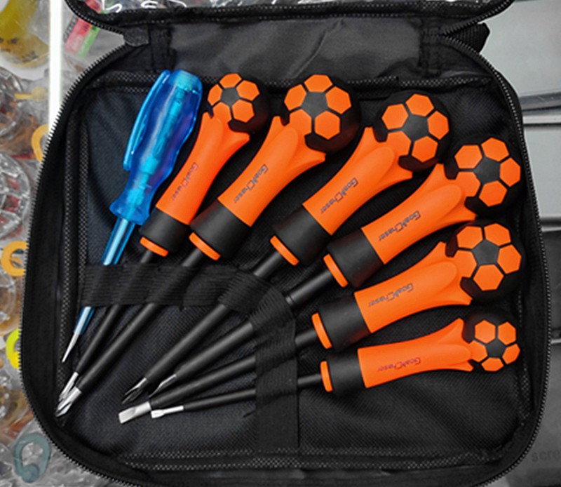 新款螺丝刀组套工具 十字一字多功能电工两用起子 7PC螺丝刀套装详情图1