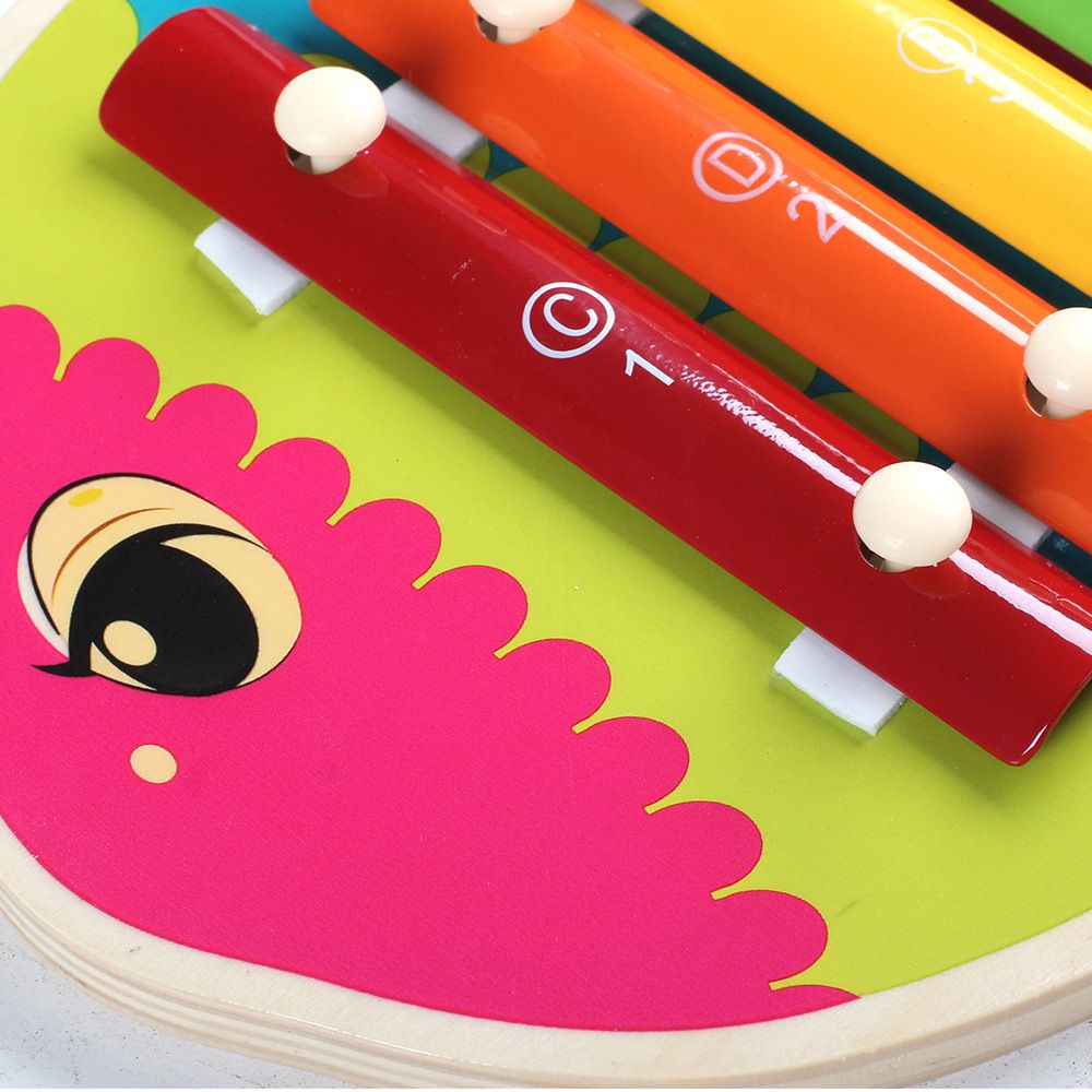 Baby children eight-tone tapping wood orff musical instrument xylophone baby educational music toys wholesale wood