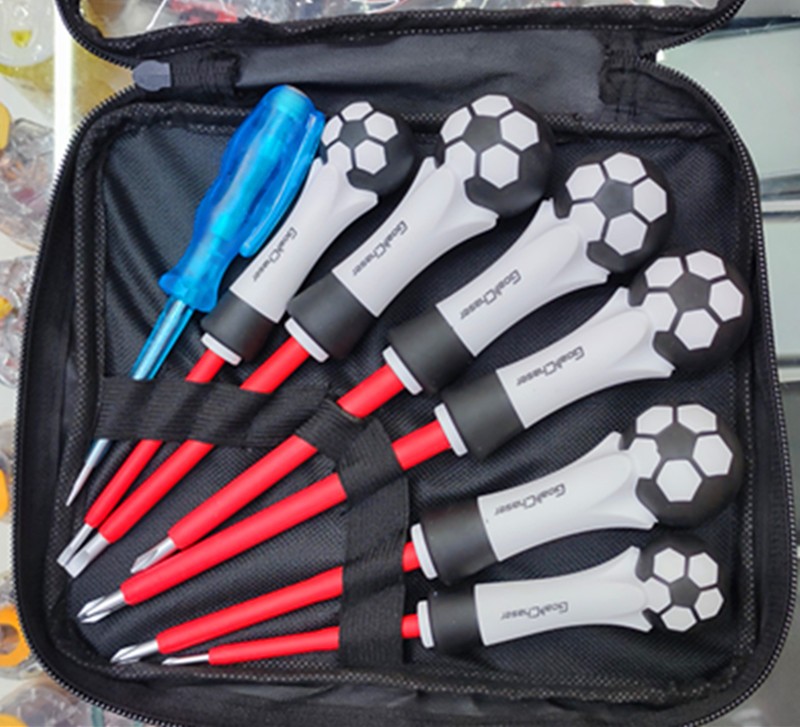 新款螺丝刀组套工具 十字一字多功能电工两用起子 7PC螺丝刀套装详情图3