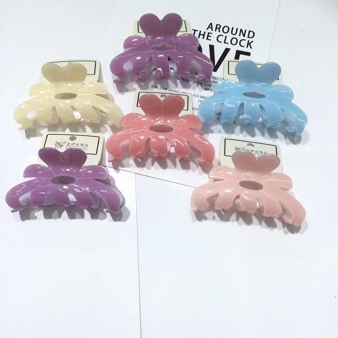 亚克力珠光网红头饰抓夹