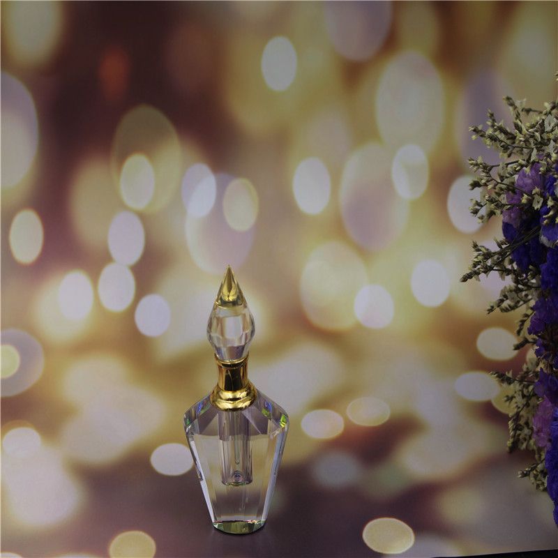 3ml crystal glass perfume bottle, simple and fashionable essential oil colorant bottle, perfume sub-packaging, creative gift, cross-border bestseller