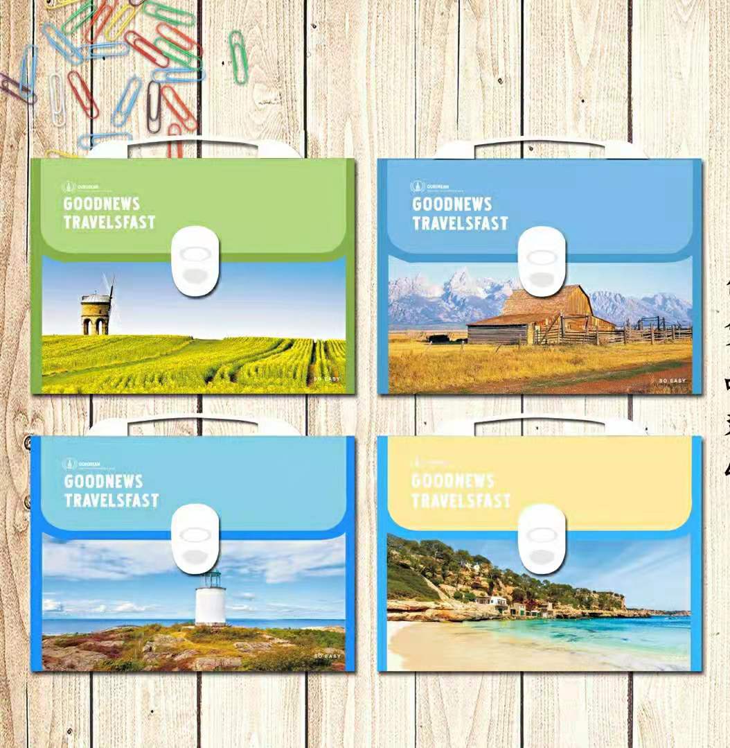 File bag, document bag, transparent bag, organ bag, student bag Application Scenario