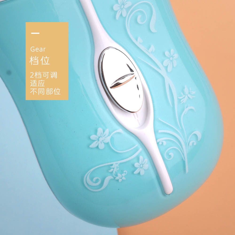 Cross-border e-commerce Macaron rechargeable portable women's hair shaving device, electric hair pulling device, hair removal instrument NK-7619 details Picture