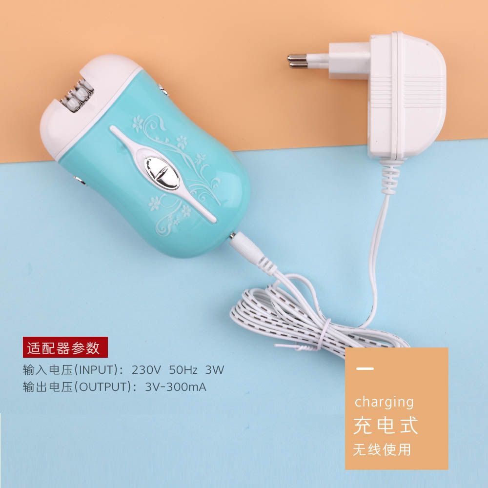 Cross-border e-commerce Macaron rechargeable portable women's hair shaving device, electric hair pulling device, hair removal instrument NK-7619 Specification image