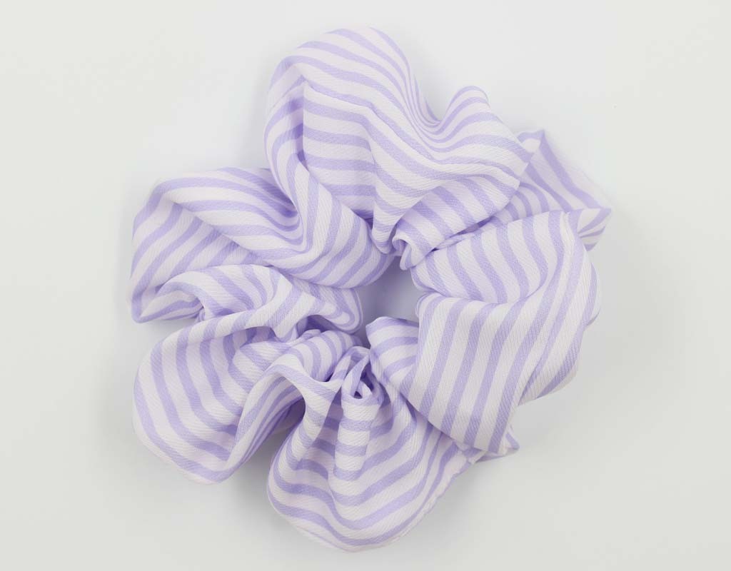 韩版简约条纹小清新多色丸子头扎头花弹力大肠圈发 饰网红详情7