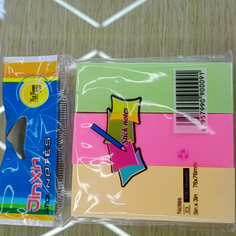 Three sets of B3 color sticky notes