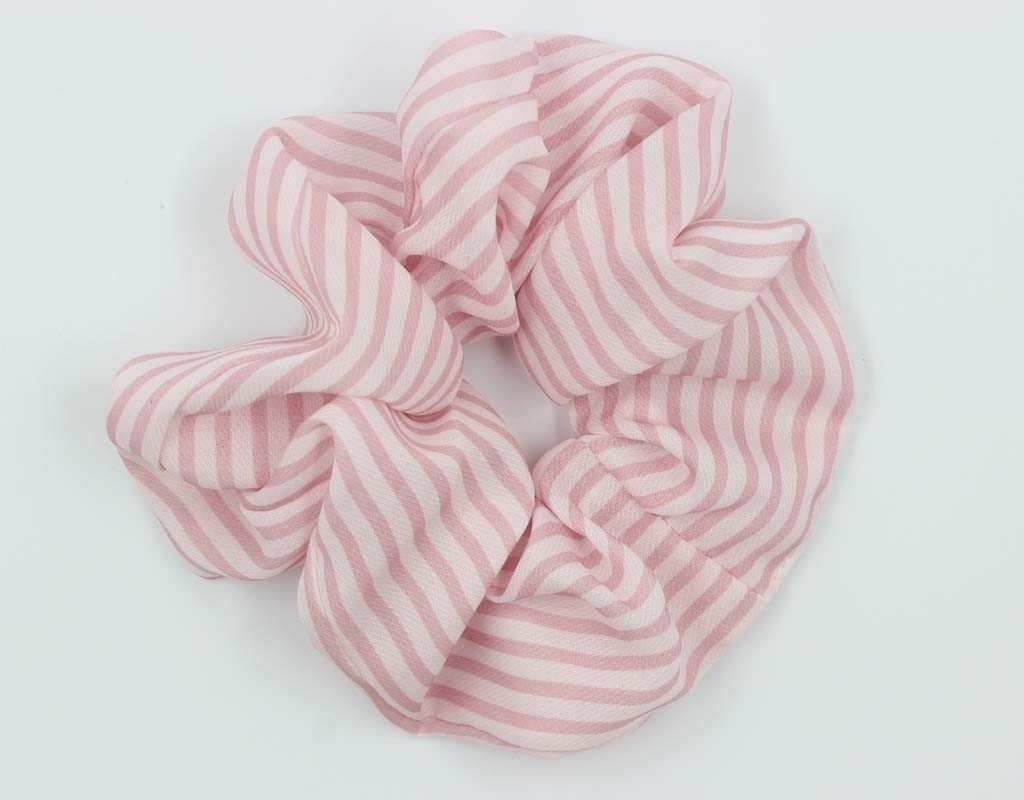 韩版简约条纹小清新多色丸子头扎头花弹力大肠圈发 饰网红详情4