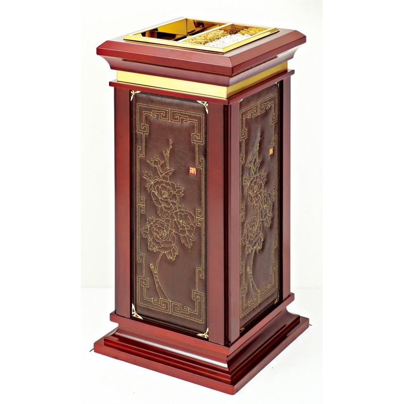 压花皇家座地烟灰桶详情图1