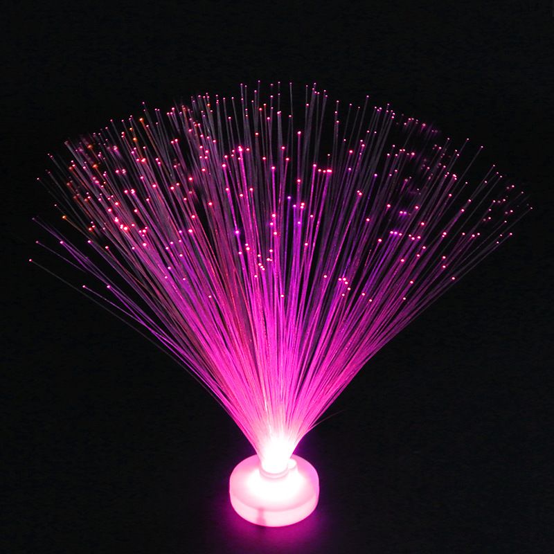 Creative LED optical fiber light colorful luminous toy Sky Star optical fiber filament small night light