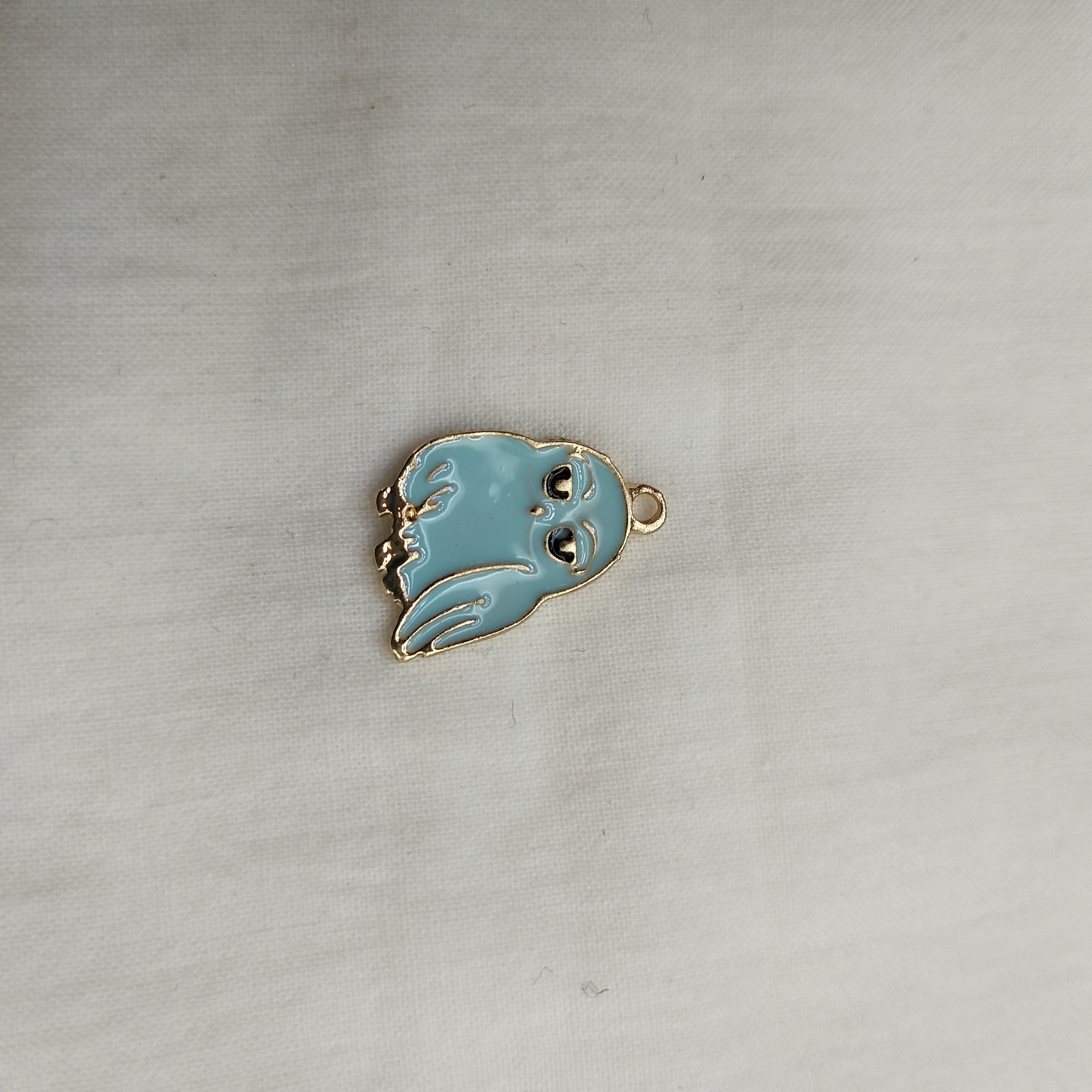 DIY handcrafted jewelry accessories: Alloy, simple single oil-dripping cartoon pendant, decorative earrings (100ps per pack), animals, birds, owls