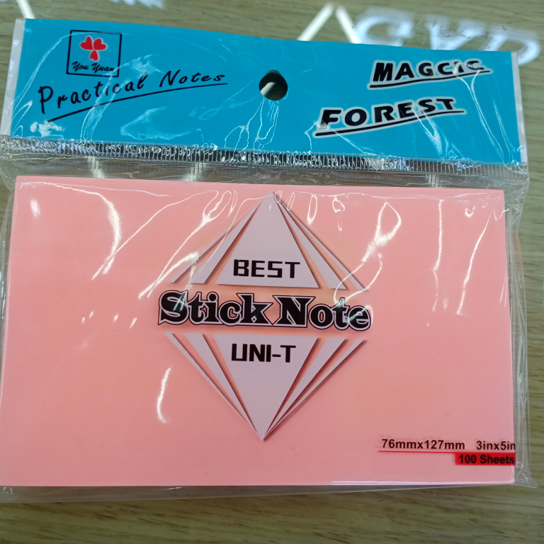 B106-2 Color fluorescent sticky note paper