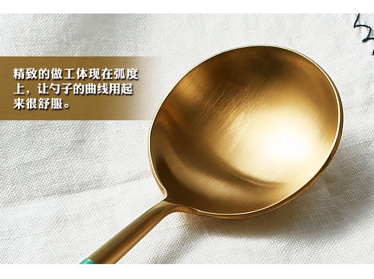 304不锈钢勺子 西餐牛排刀叉勺套装 不锈钢刀叉详情7