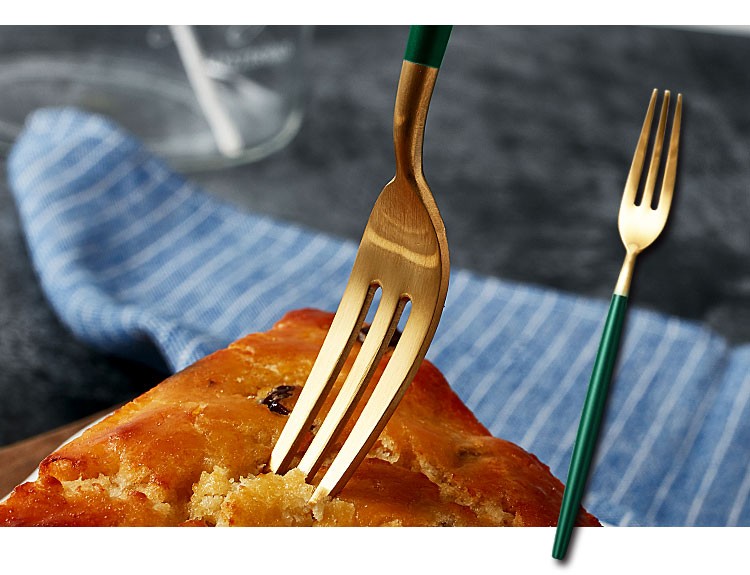 304不锈钢勺子 西餐牛排刀叉勺套装 不锈钢刀叉详情8