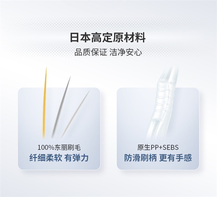 Baishihui Toothbrush (Wide-headed soft-bristled B8004-7R-80) detail image 1