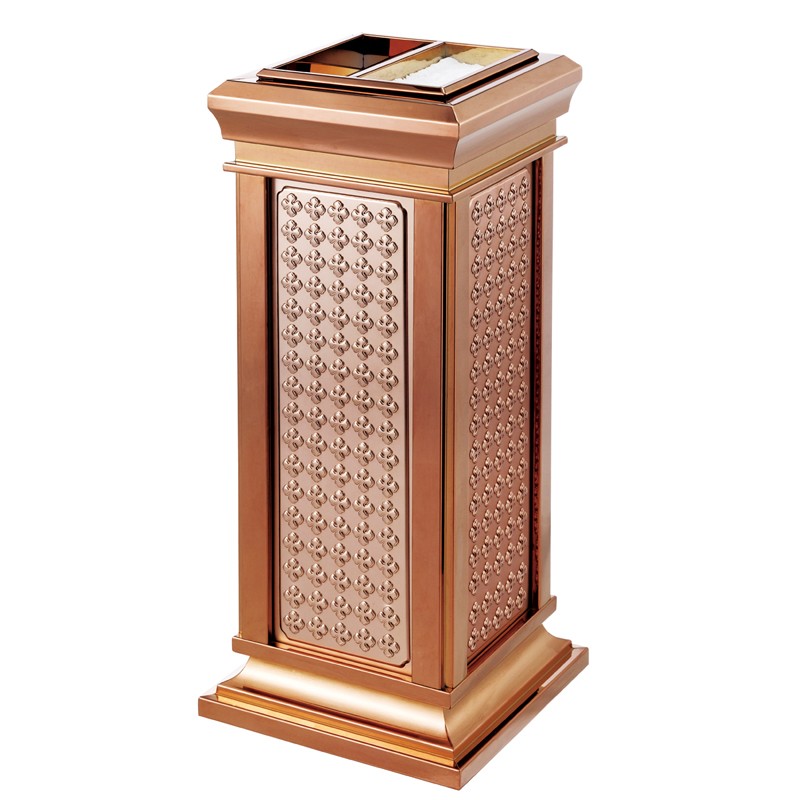 压花皇家座地烟灰桶详情图2