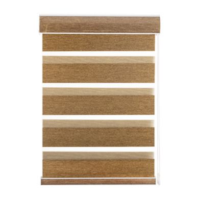 Double-layer light shading soft gauze curtain office bathroom bathroom louver soft gauze curtain full figure