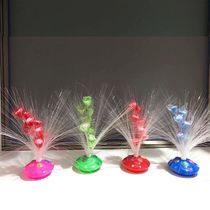 Led colorful optical fiber flower luminous toy Star optical fiber lamp luminous optical fiber lamp