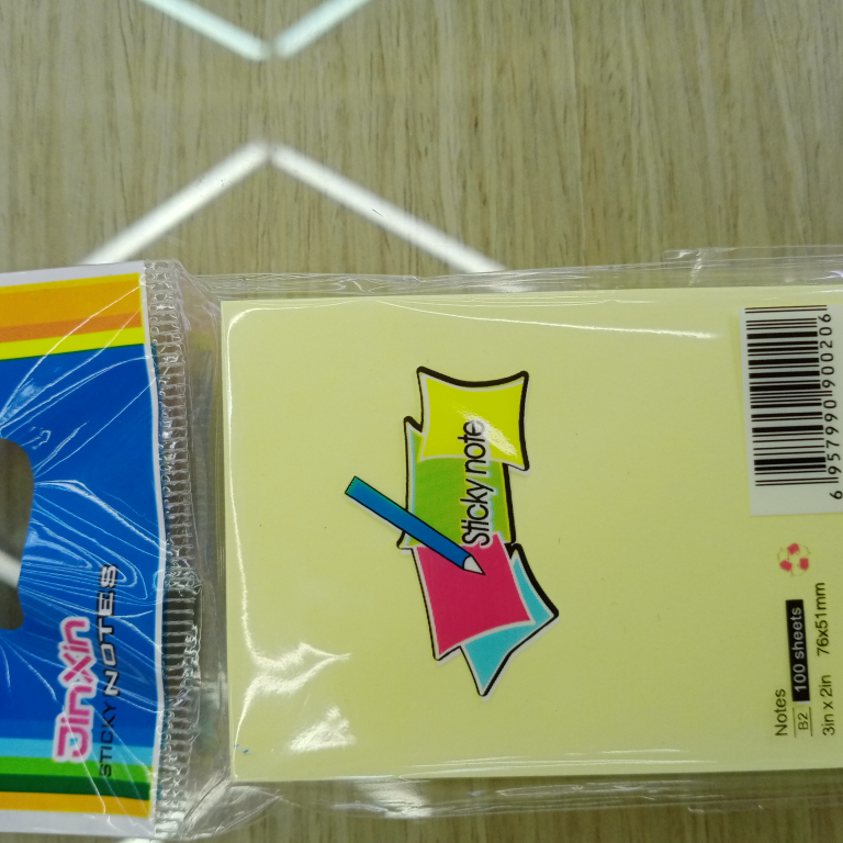 B2 yellow sticky notes