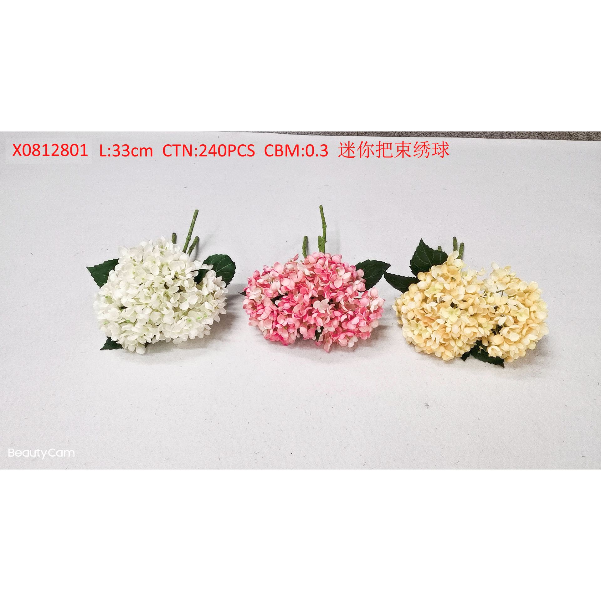 Mini Handle Bunch Hydrangea X0812801