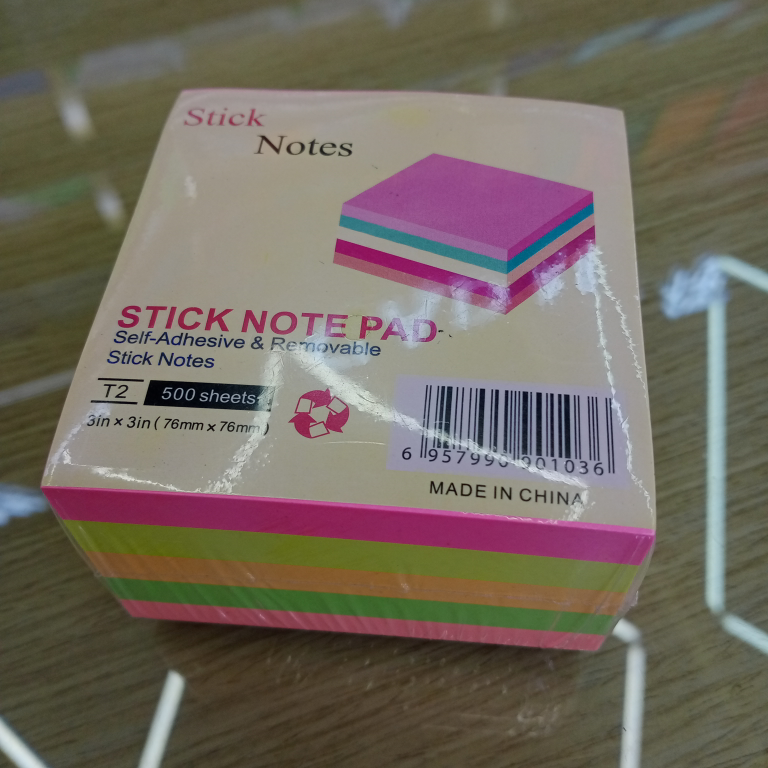 3*3 vacuum-formed 500 sheets of sticky note paper