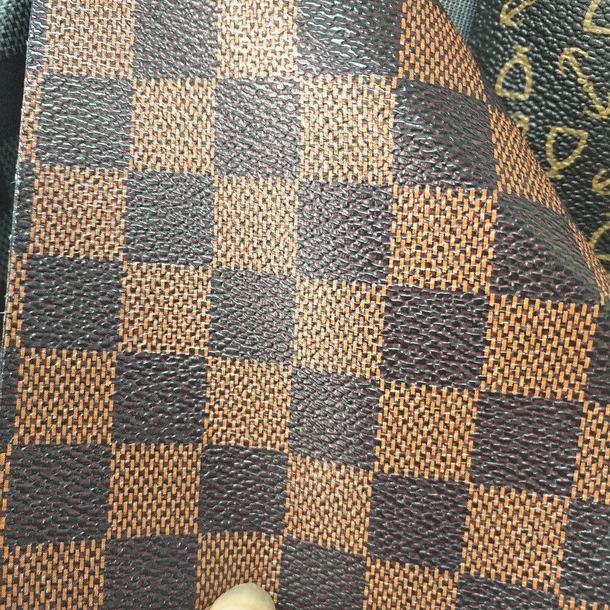 Coloured knitted leather, 25-1 leather top