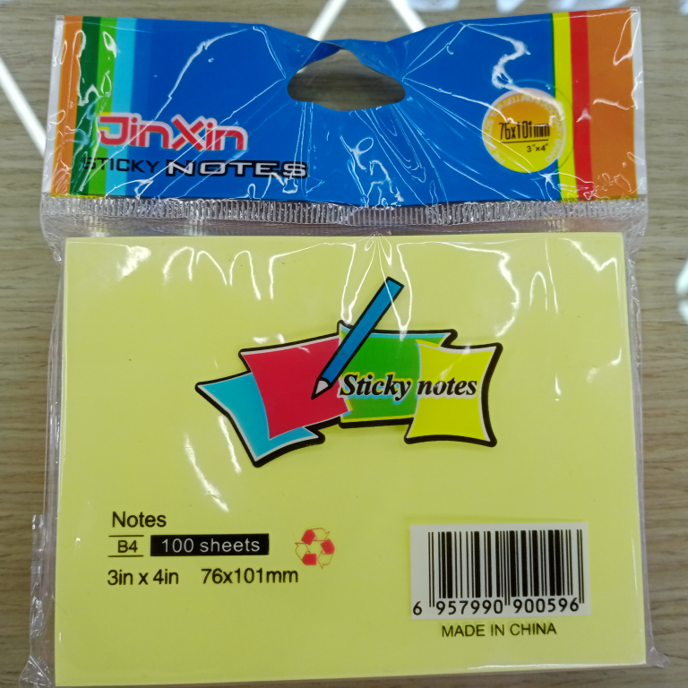 B4 multi-color sticky note paper