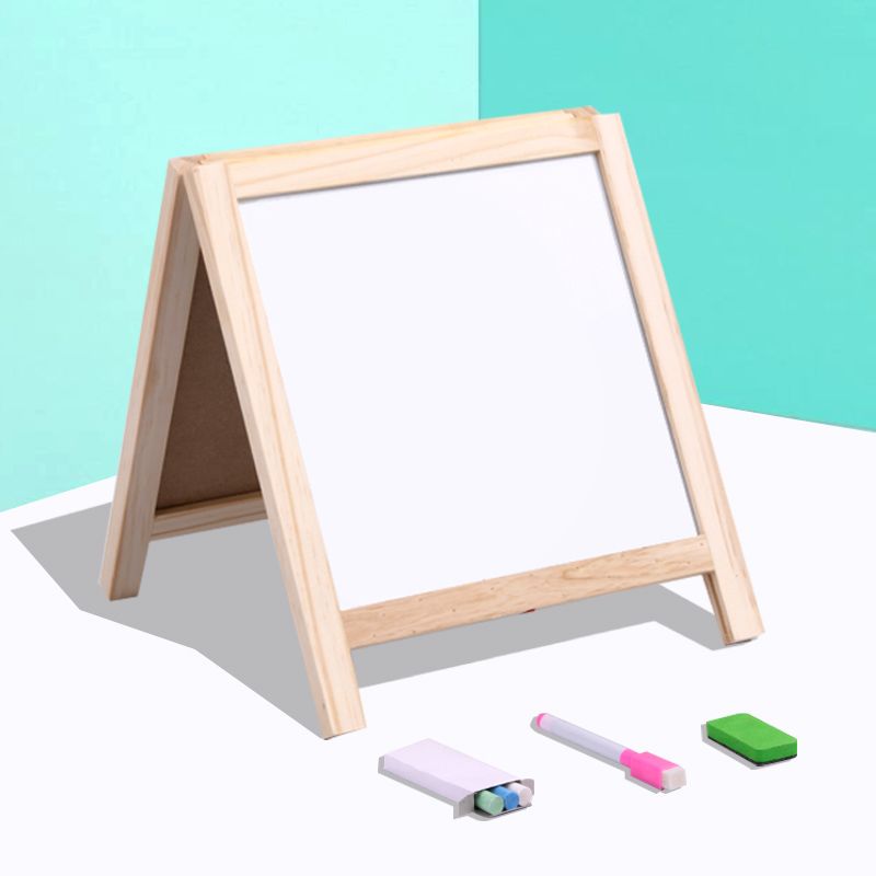 Wooden toys for learning to draw, cultivating doodling and writing, and combining education with entertainment. Parent-child games are combined to allow children to learn and grow while having fun. 821 without letter stickers, small drawing board