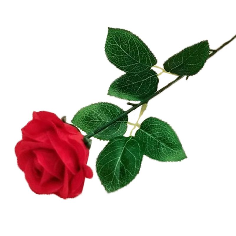 仿真玫瑰花假花装饰花布置婚庆墙背景墙人造假花白底实物图