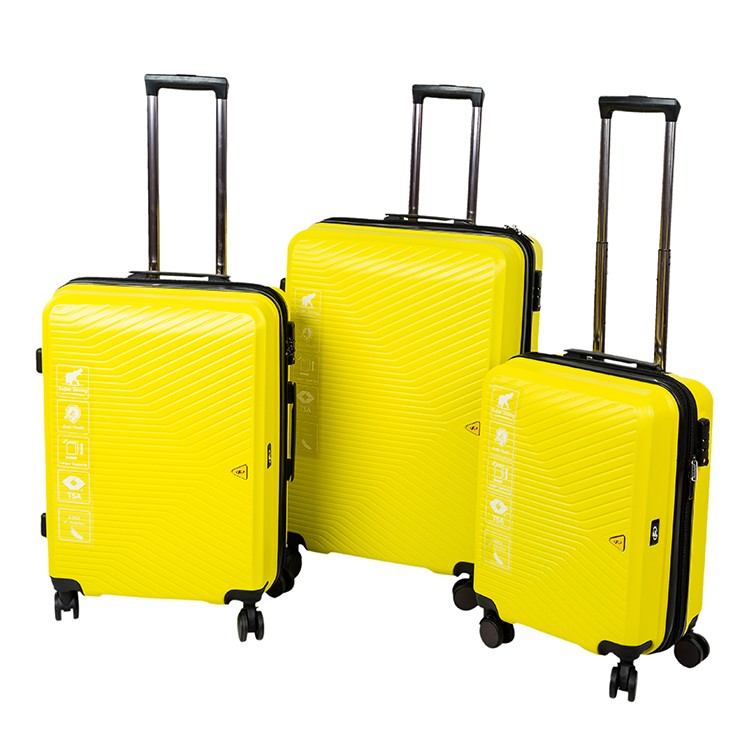 229#ABS三件套    新款    颜色多     万向轮拉杆箱详情图1