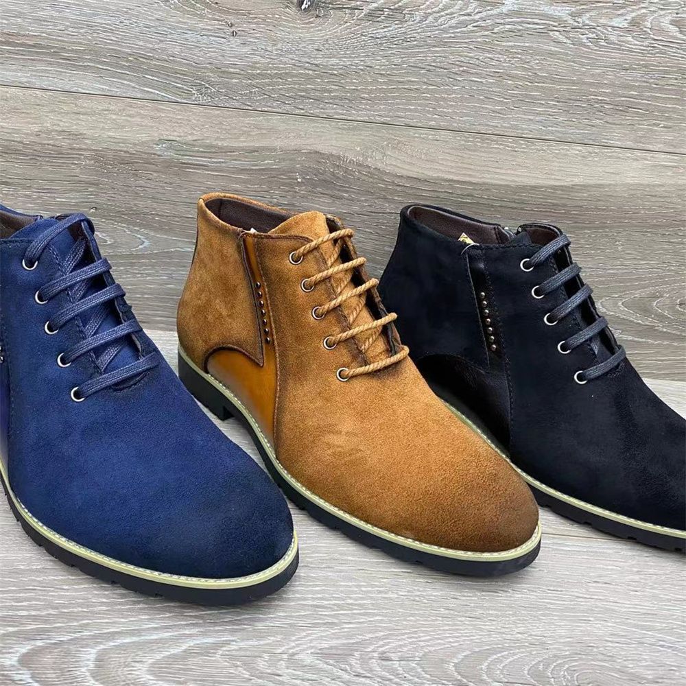 外贸批发皮鞋男英伦系带透气男士结婚皮鞋商务男鞋53