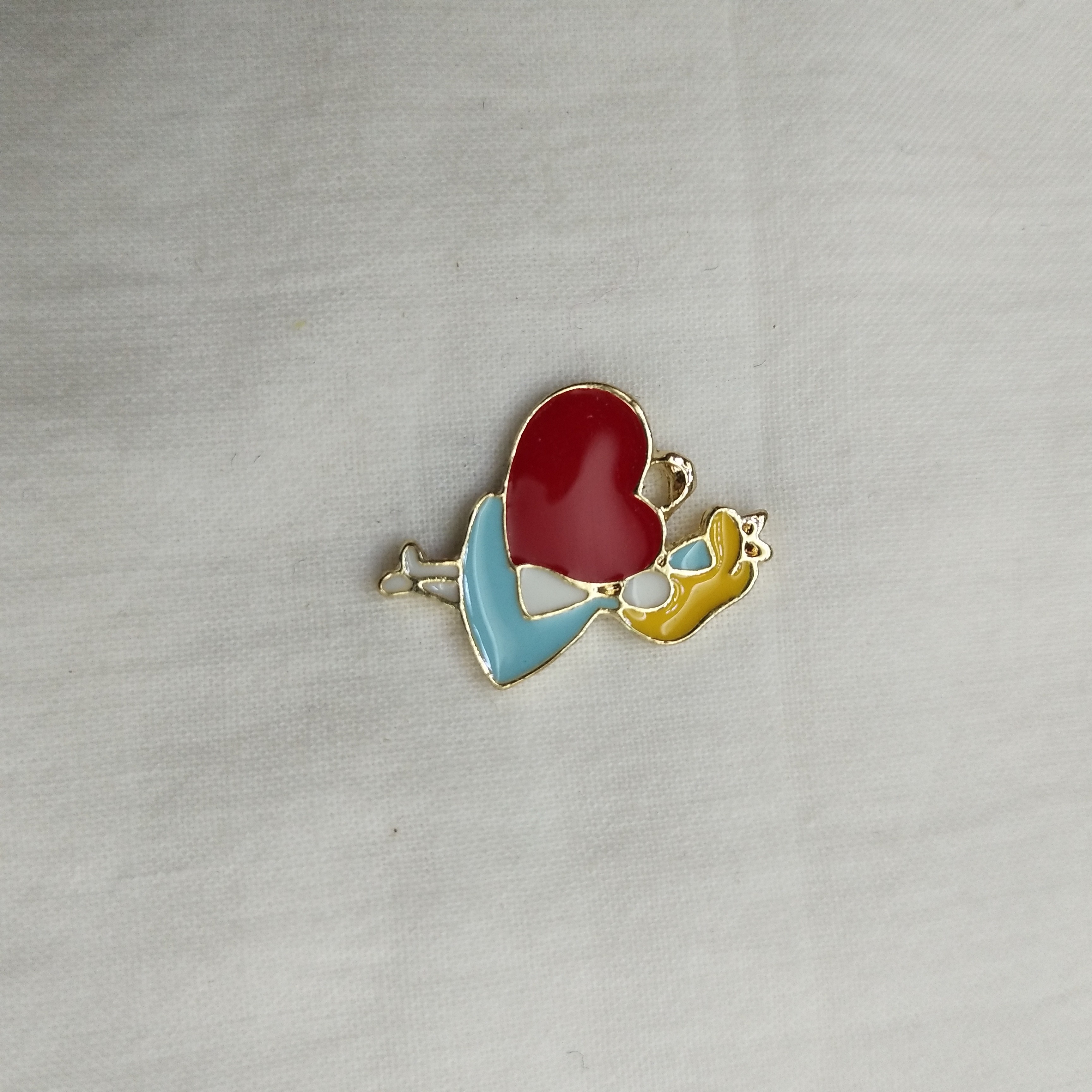 DIY handmade jewelry accessories: Alloy Man, Simple Single oil-dripping Man, cartoon pendant, decorative earrings (100ps/ pack) detail image 1