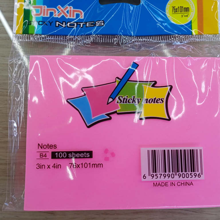 3*4 vermicelli sticky notes