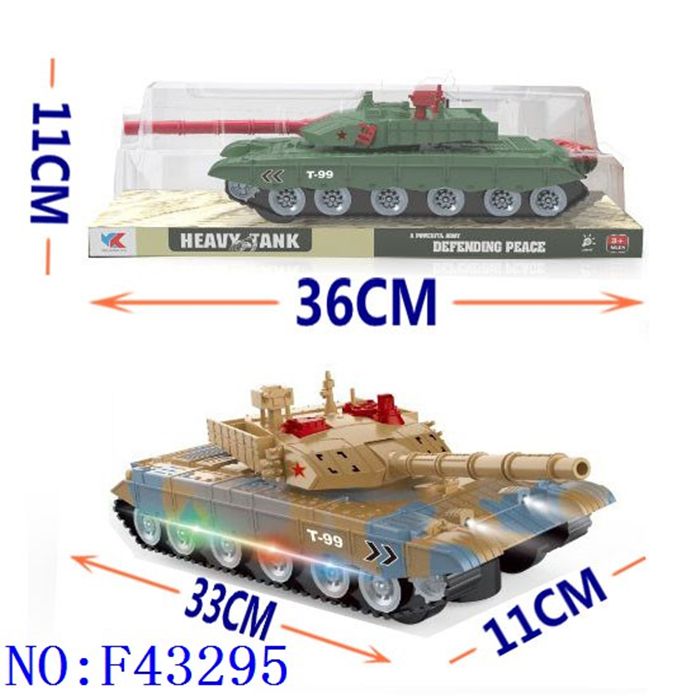 T-99惯性音乐器材炫光坦克 儿童小孩安抚逗乐智力益智休闲玩具义乌小商品地摊货源 跨境外贸批发 F43295