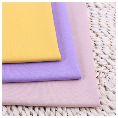 Woven Leka Braga mercerized cotton sweat fabric, combed cotton smooth T-shirt sportswear fashion fabric