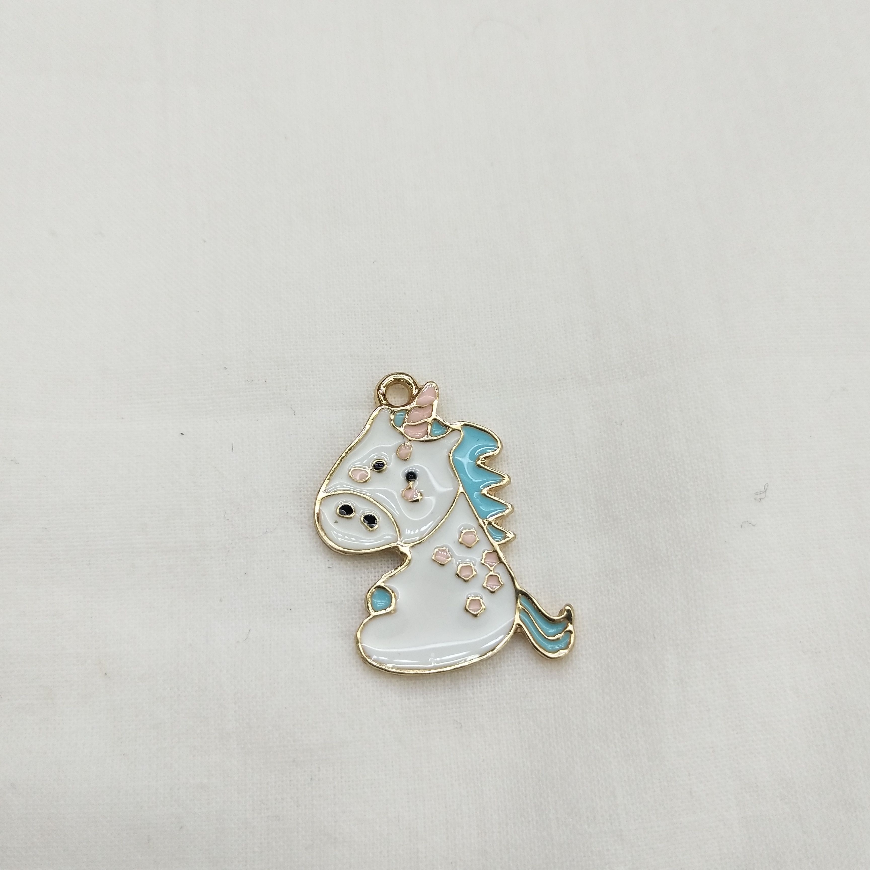 DIY handmade jewelry accessories: Alloy, simple single oil-dripping Macaron pendant, decorative earrings (100ps/ pack)