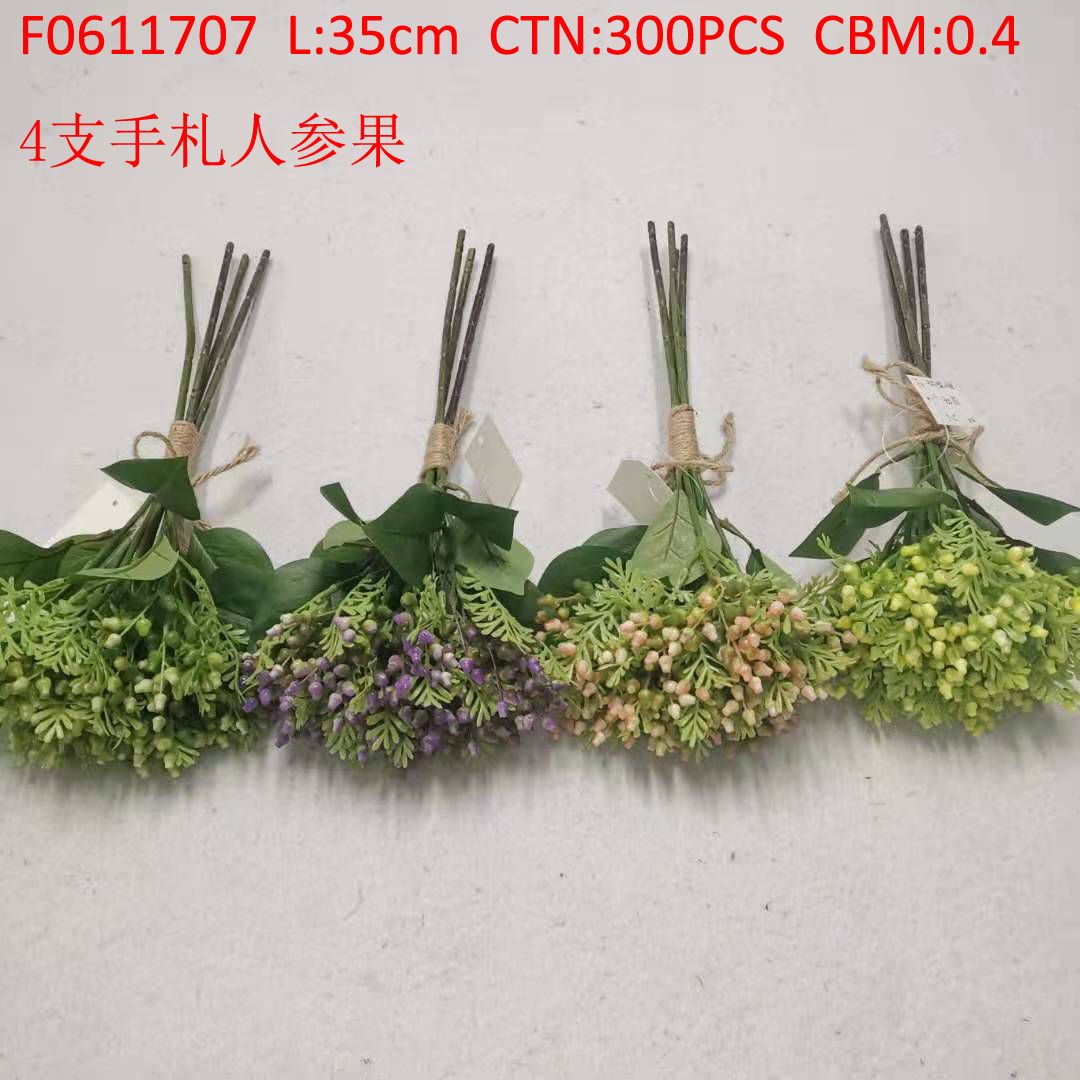 4 handmade ginseng fruit F0611707