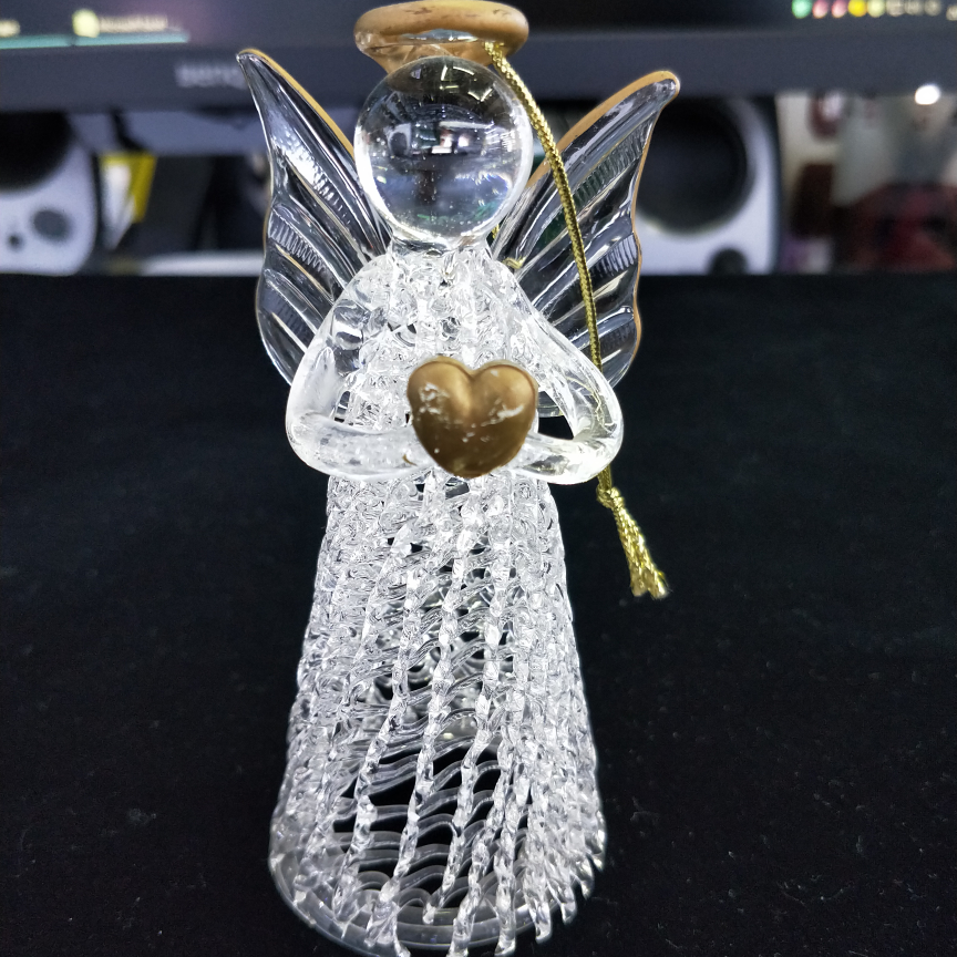 10玻璃拉丝天使摆件7860-117