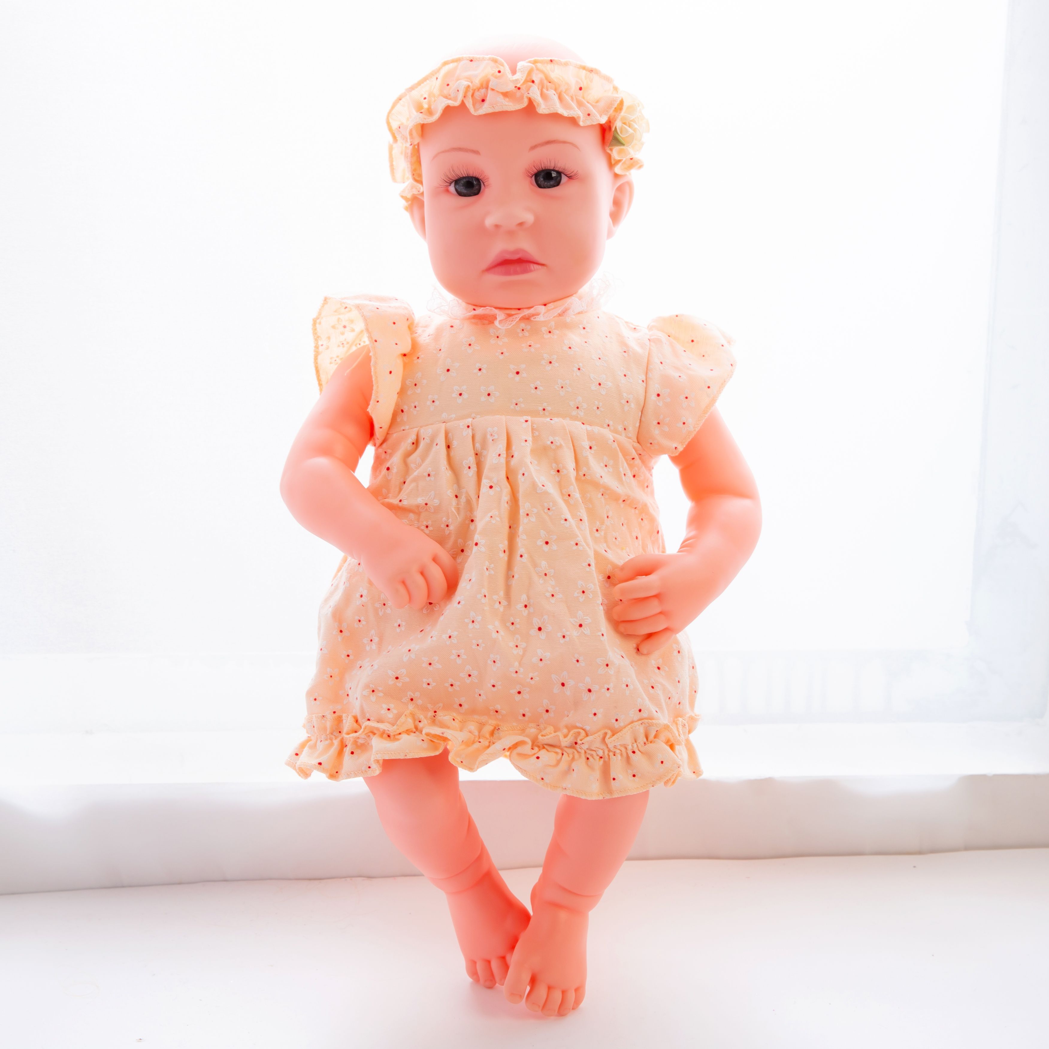 The 35CM vinyl doll can be specified to be burned with IC and the clothes can be removed details Picture
