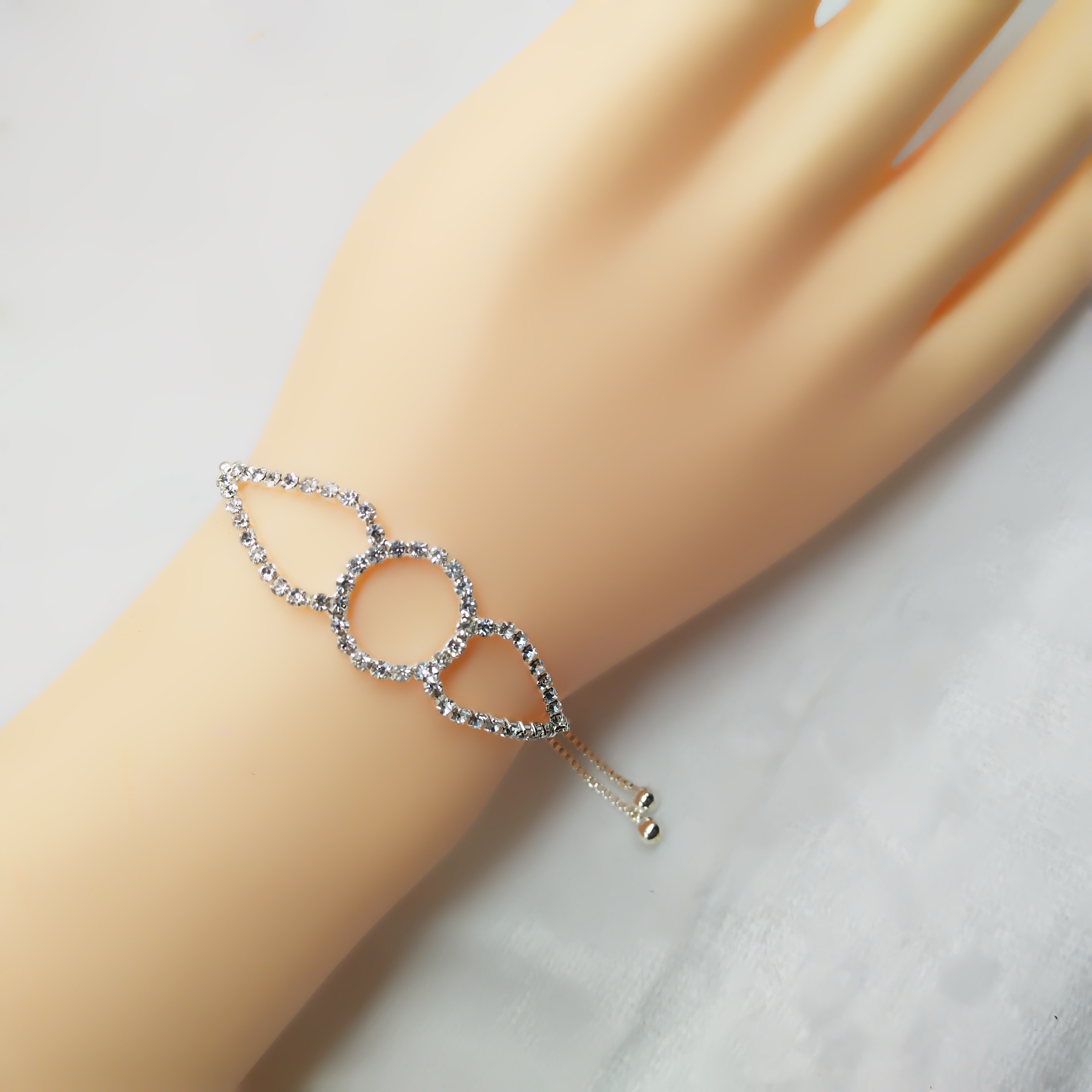 2021 New full-diamond adjustable bracelet