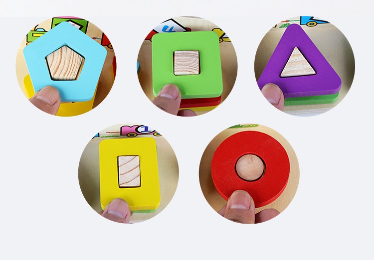 This is a newly designed and crafted wooden toy, a donut number column game, an educational and educational game for parents and children pic 15