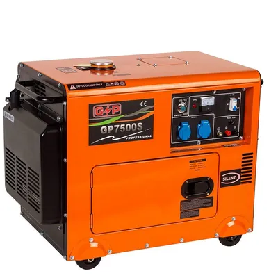 5 kw small household diesel generator machine engine unit silent type single phase 220V thumbnail