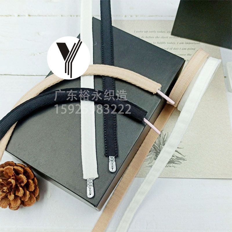 The manufacturer has in stock bra accessories such as steel ring covers, nylon explosion-proof shaped fishbone covers, and clothing accessories like rubber bone covers and webbing details Picture