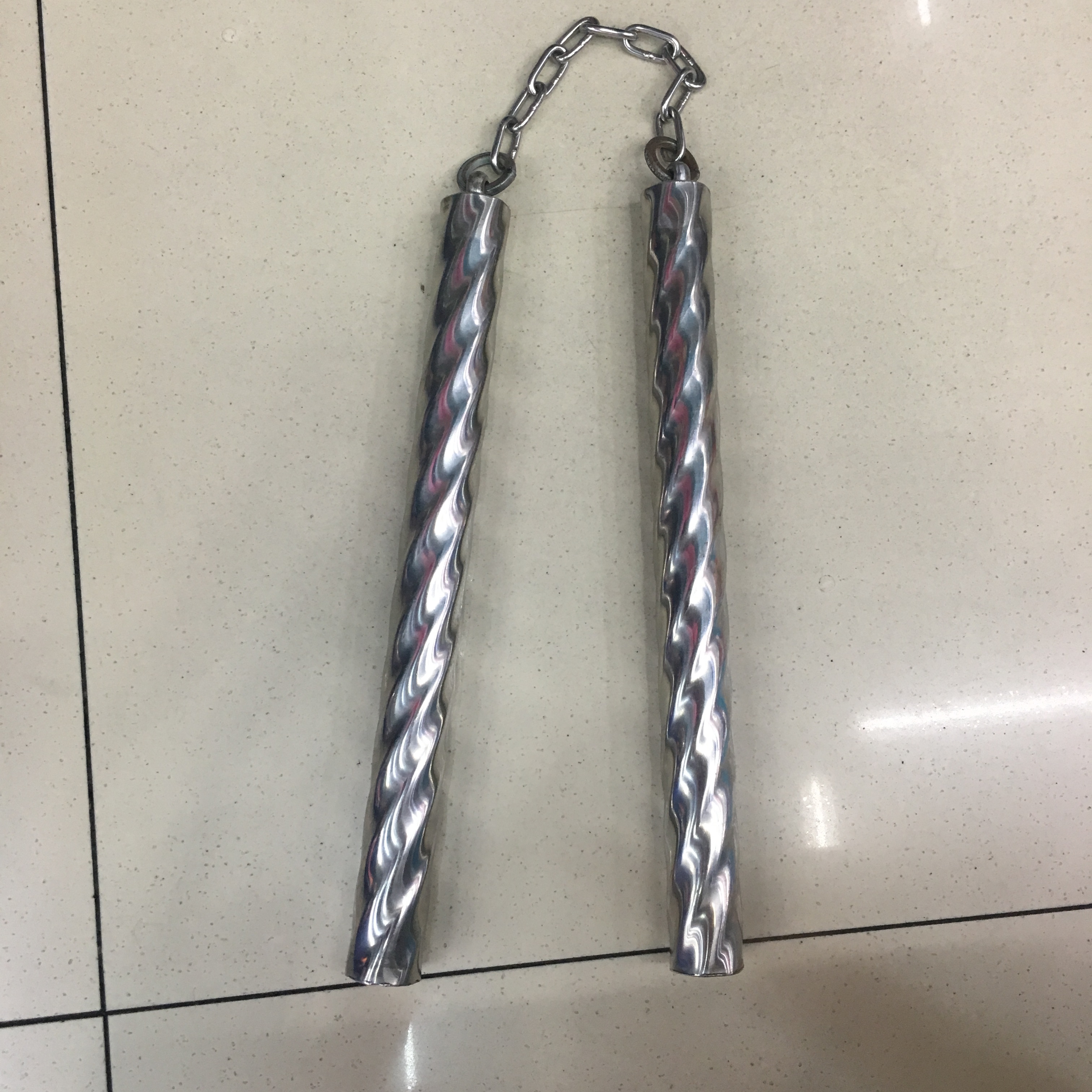 高档双节棍表演实战防身双节棍初学者练习跆拳道双节棍