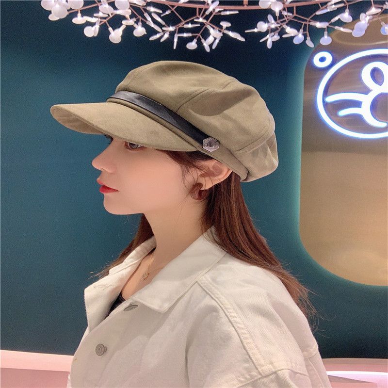 Octagonal cap, women's cap, Korean-style baseball cap, breathable and sunshade, versatile Japanese style new style Application Scenario