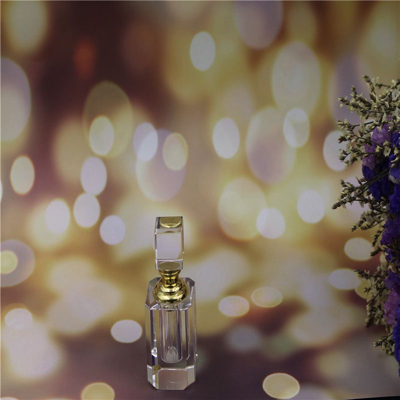 Crystal in stock 3ml agarwood essential oil mini perfume bottle, creative cosmetic filling bottle