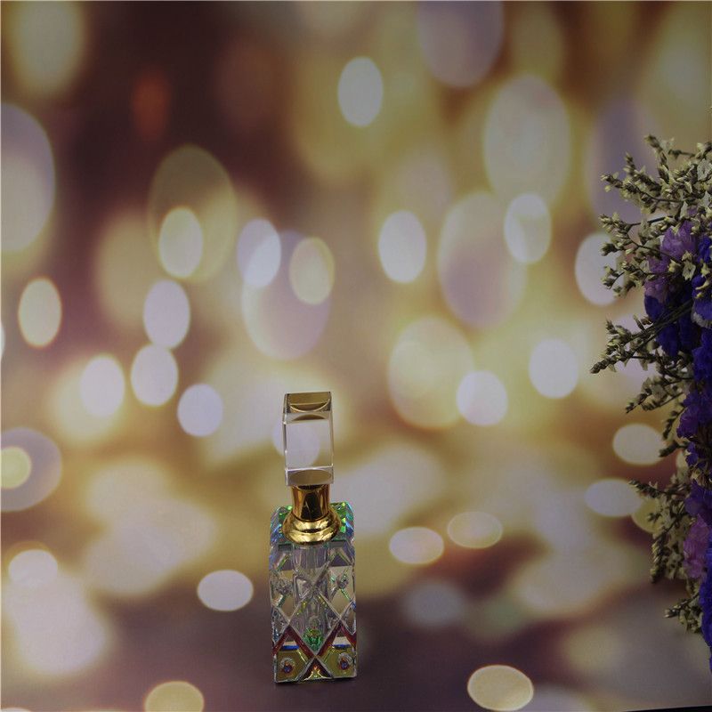 3ml perfume bottle k9 artificial crystal essential Oil bottle crystal portioning bottle LOGO customization